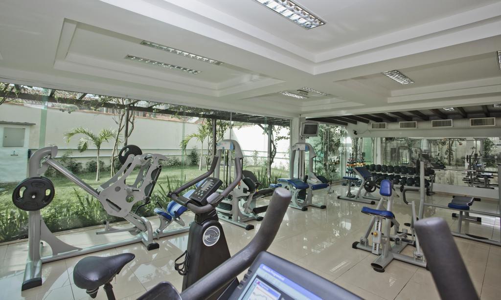 Hotel Atlântico Búzios Convention Esterno foto The gym at the hotel